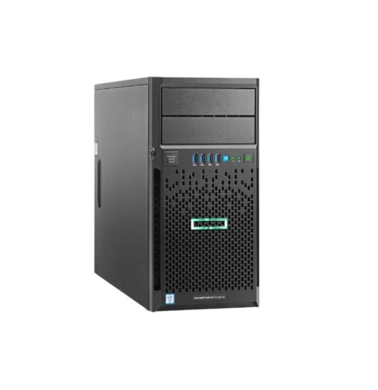 Refurbished HPE ProLiant ML30 Gen9 Tower Server | Intel Xeon E3-1200 v5 | 16GB DDR4 RAM | 2 x 600GB SAS Enterprise Drive