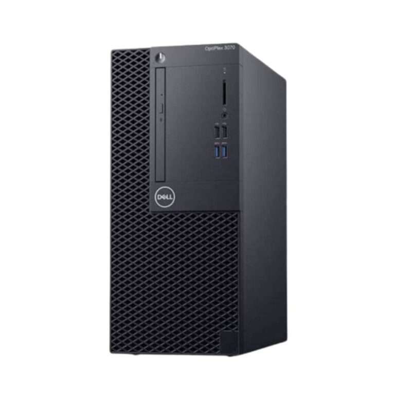 Dell 3070 SFF Computer – 9th Gen Core i5 | 8GB RAM | 256GB SSD | Win 10 Pro – Certified Refurbished