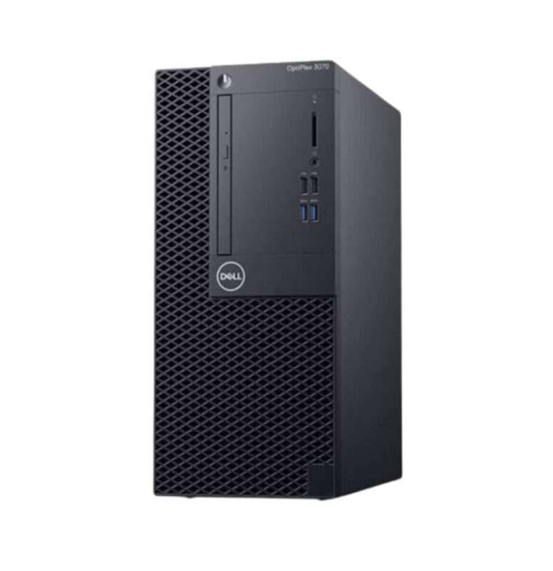 Dell 3070 SFF Computer – 9th Gen Core i5 | 8GB RAM | 256GB SSD | Win 10 Pro – Certified Refurbished