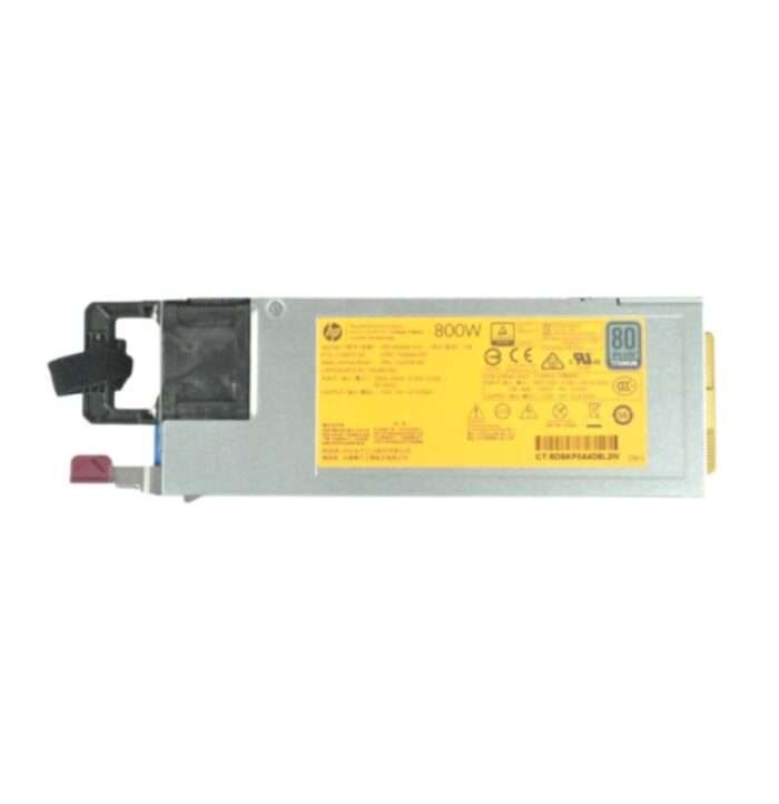 HP 800W Titanium Flex Slot Power Supply – Model 734870-101 | Hot-Swap Compatible | Spare 754378-001 (Refurbished)